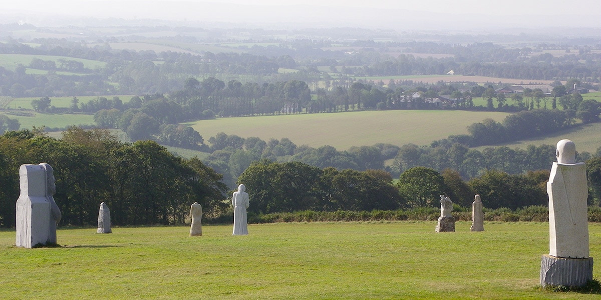 Vue générale de la Vallée des Saints