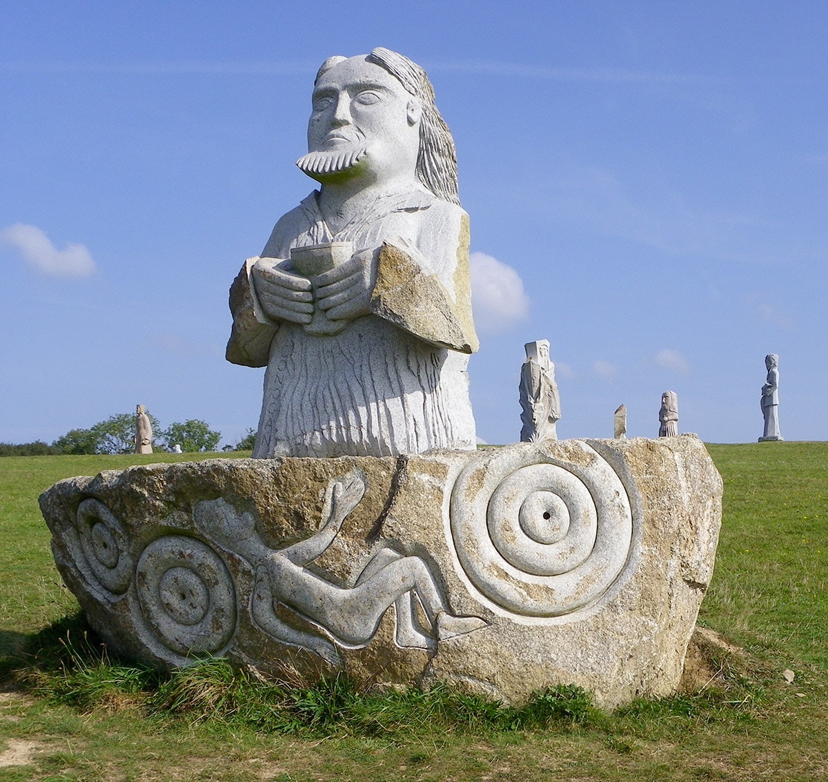 Statue de la Vallée des Saints