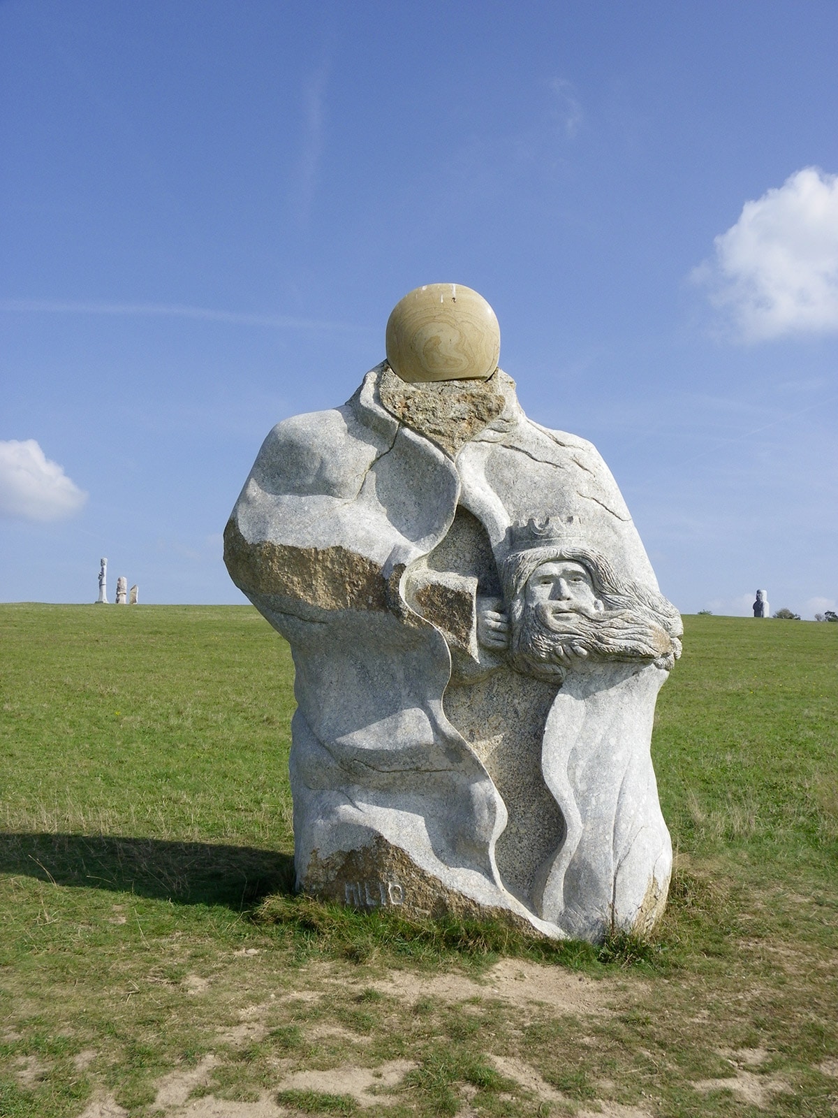 Statue de la Vallée des Saints