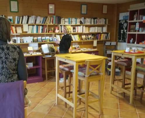 Photo café librairie site